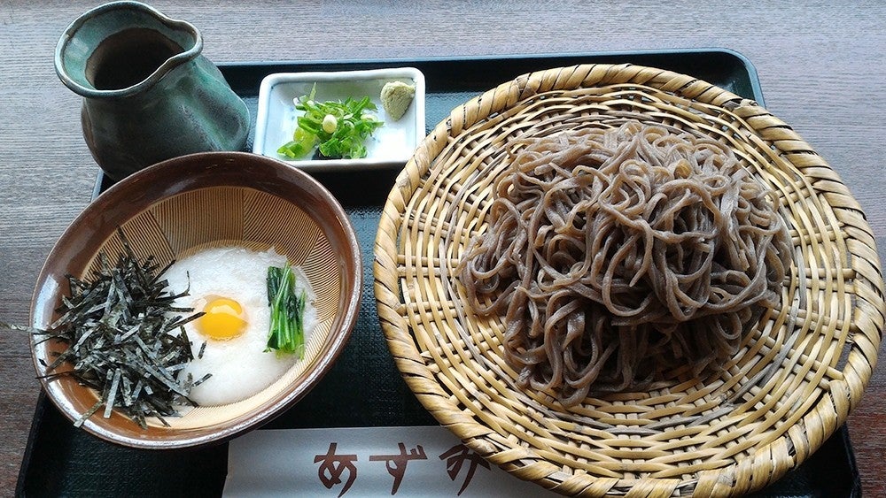 信州蕎麦屋 あずみ 美観地区の歴史あるお店で挽きぐるみの蕎麦を 美観堂