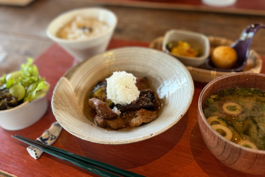 『倉敷まちなみ食堂 アカネイロ』のある日のランチセット
